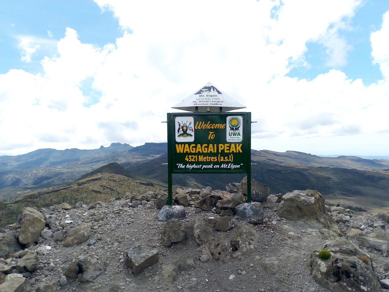 hike to Wagagai Peak