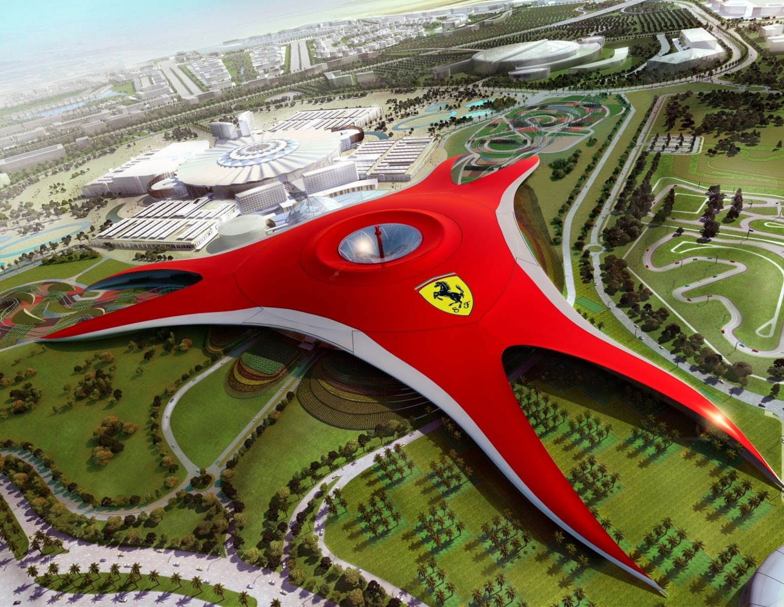 Ferrari World in Dubai