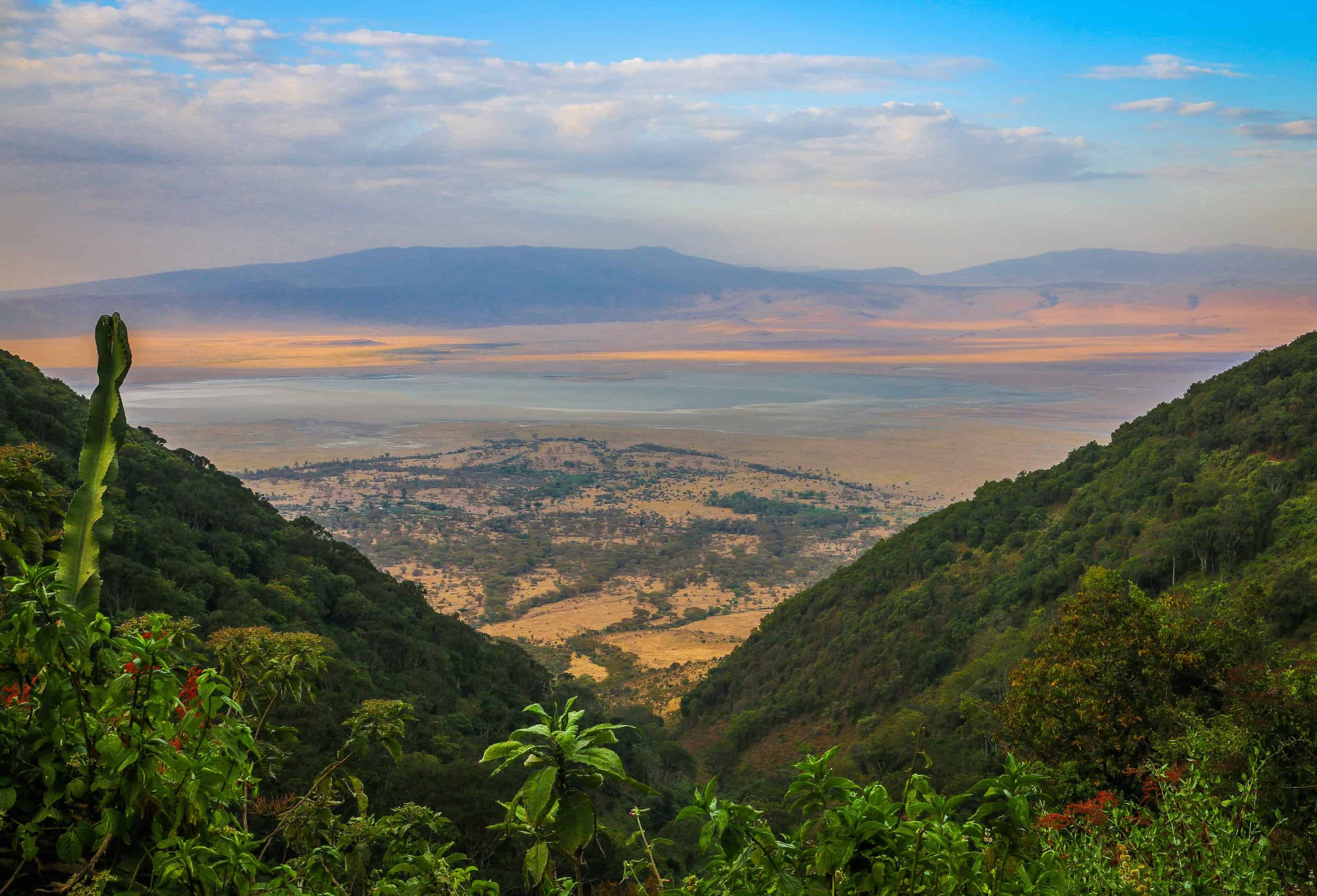 Sunset in Ngorongoro conservation area